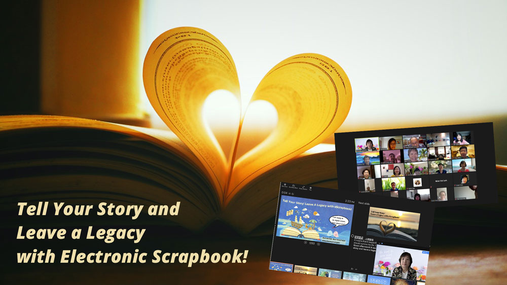 Tell your legacy story with eScrapbook