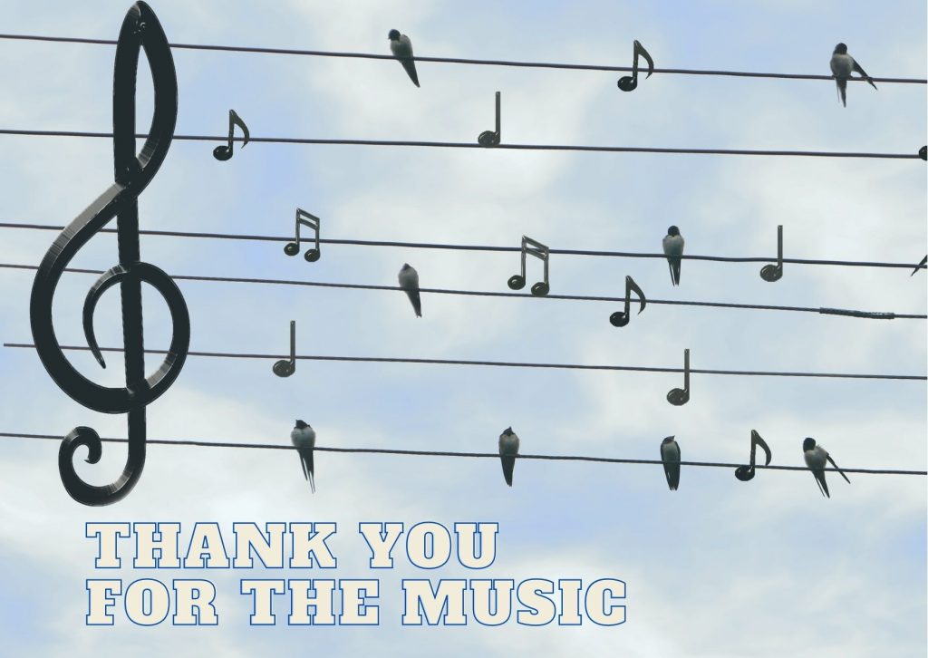 Thank you for the Music