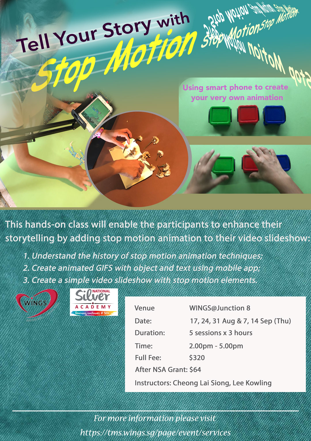 Tell Your Story with Stop Motion at WINGS