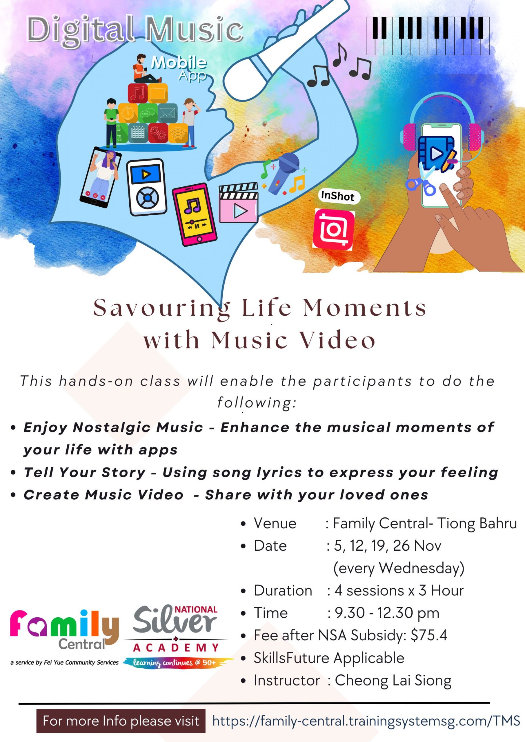 Savouring Life Moments with Music Video 2nd Run
