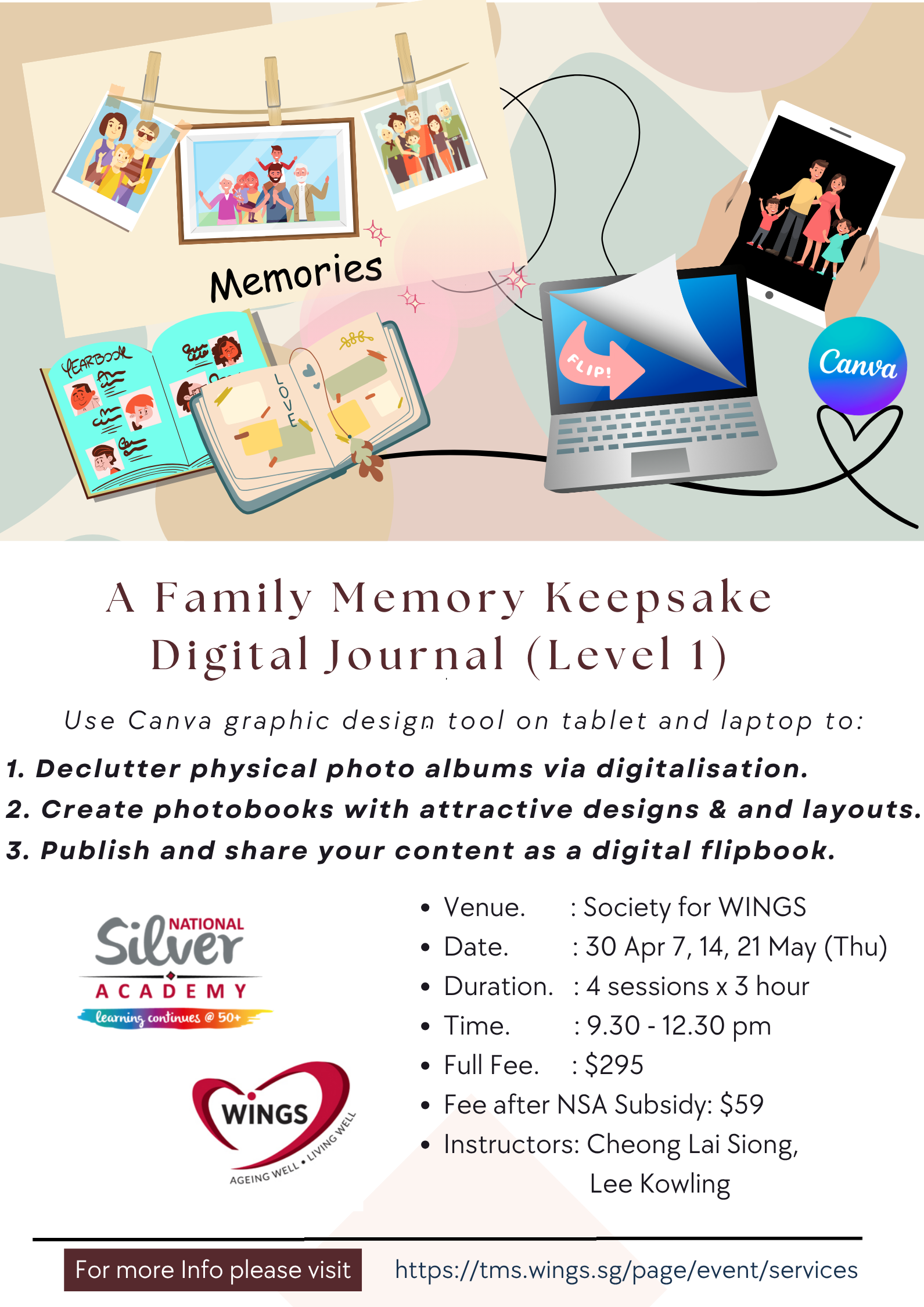 A Memory Keepsake Digital Journal (Level 1) 1st run
