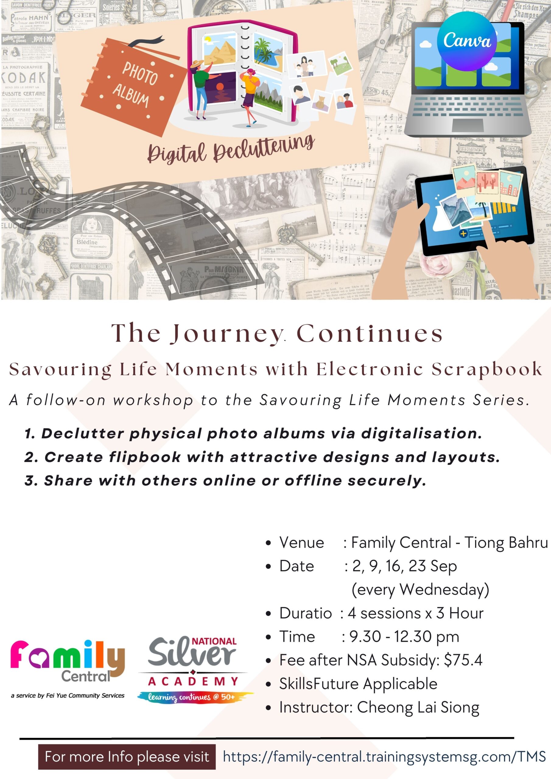 The Journey Continues - Savouring Life Moments with Electronic Scrapbook